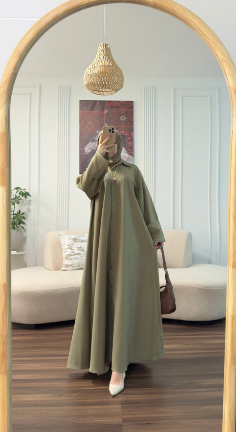عباية مقلمة