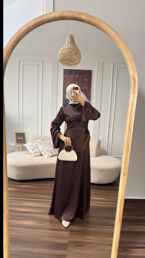 فستان خرز