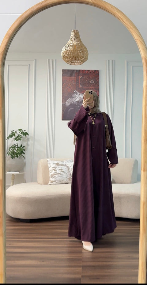 عباية مقلمة