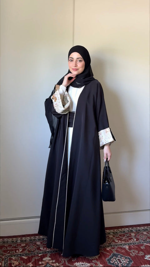 عباية ايد مزركش