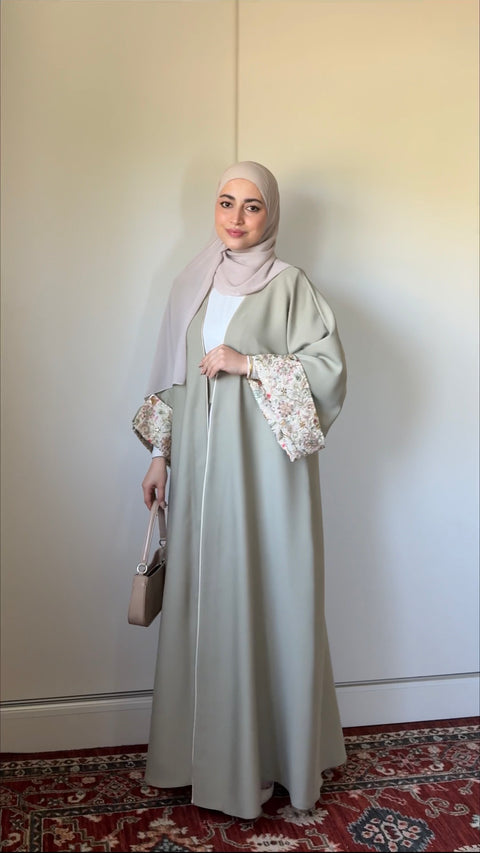 عباية ايد مزركش