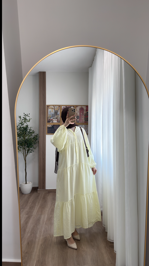 فستان عملي سادة