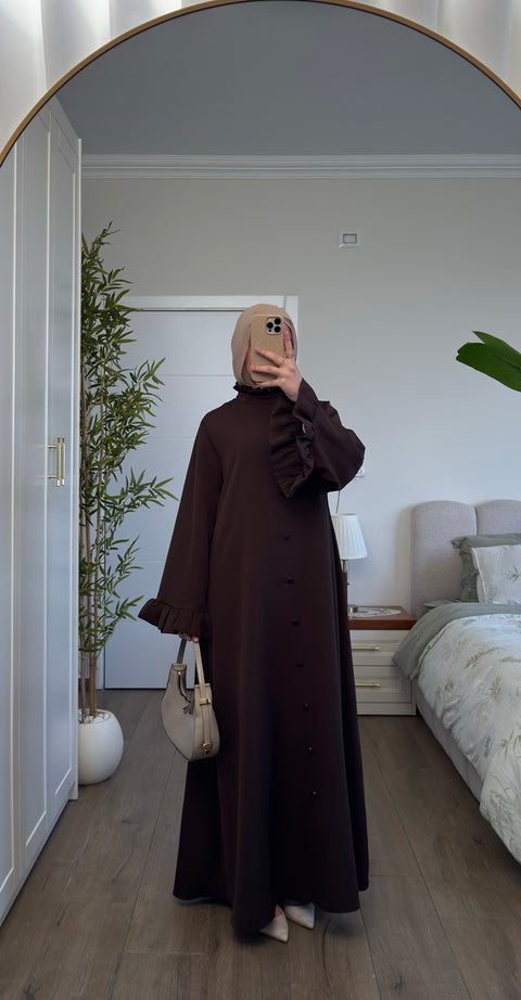 فستان أزرار