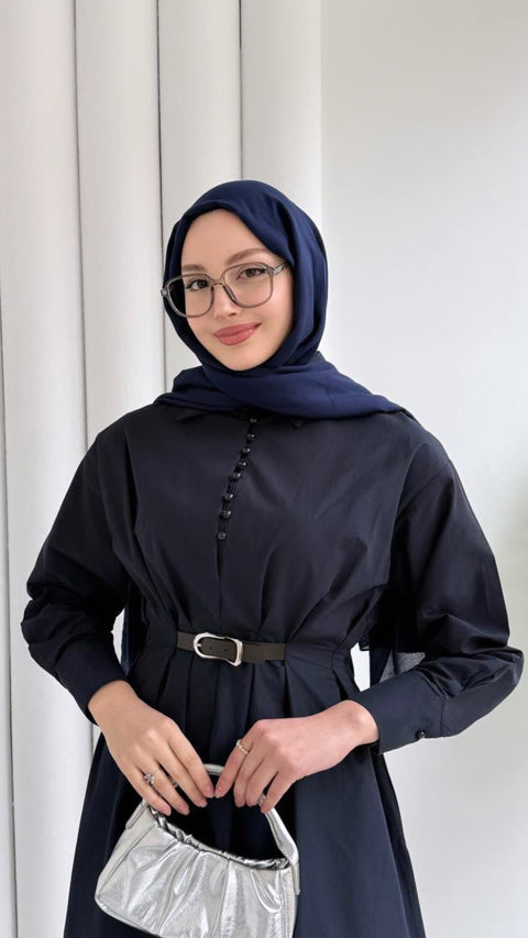 فستان خصر حزام