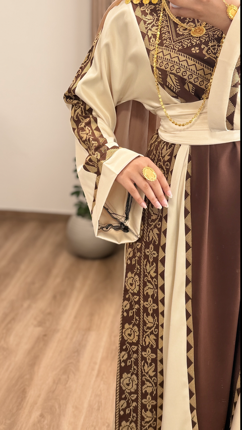 فستان ربى تطريز