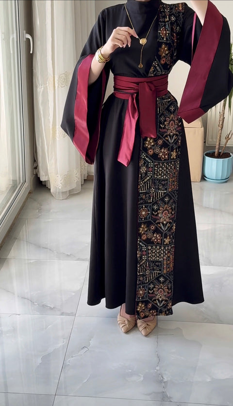 فستان ردة مطرزة
